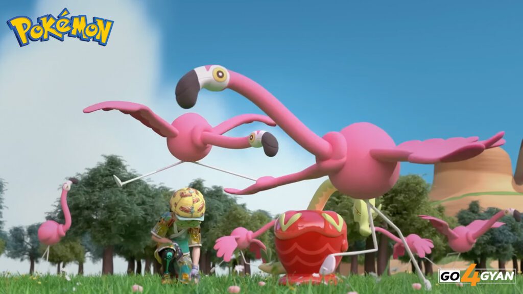 Flamingo Pokémon Flamigo official artwork