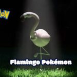 Flamingo Pokémon Flamigo official artwork